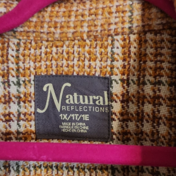 Natural Reflections Shacket - Picture 2 of 4